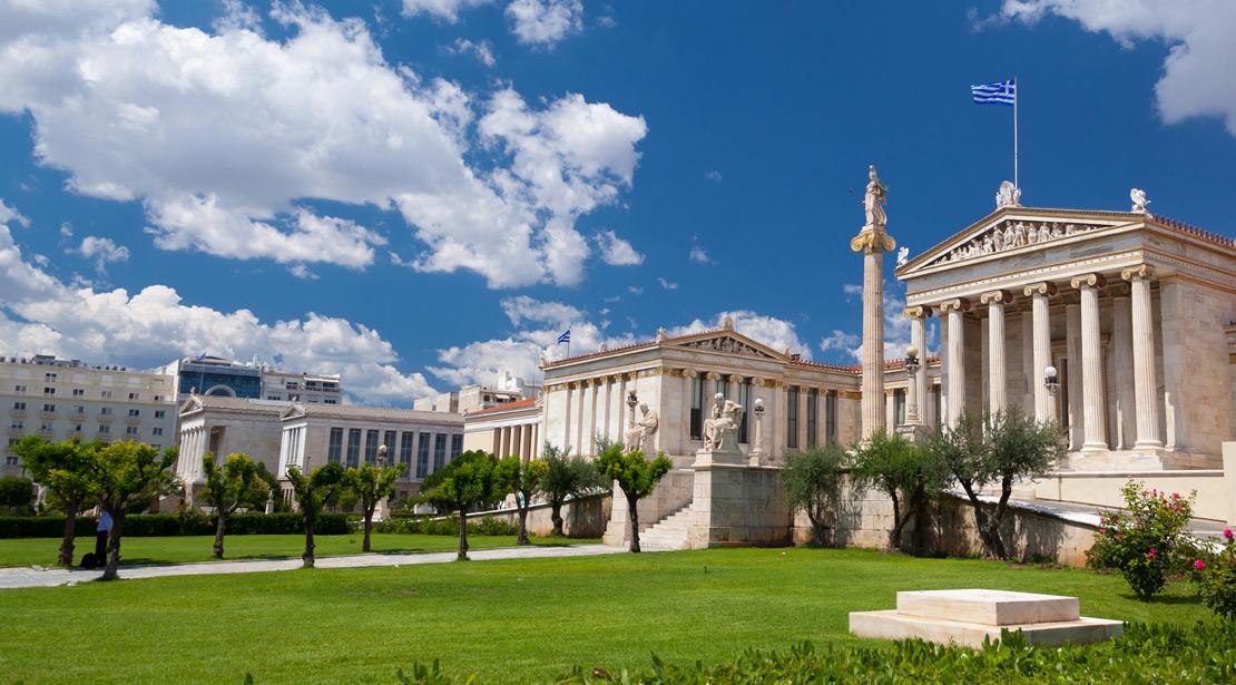 A few of Athen's many beautiful buildings 